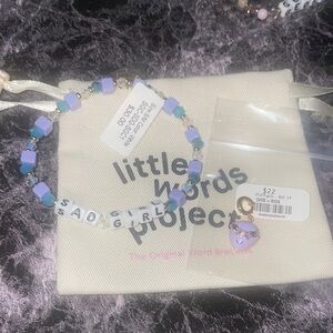 LWP x Sad Girls Club- Sad Girl Beaded charm Bracelet